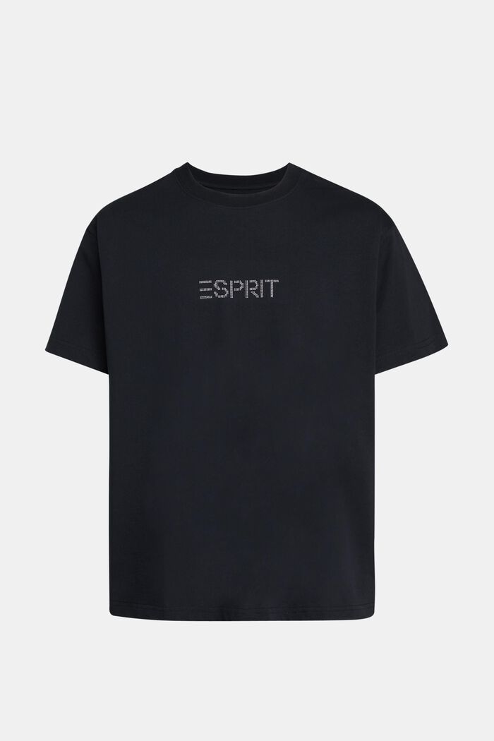 Shop the Latest in Men\'s Fashion Stud logo applique t-shirt | ESPRIT  Australia Official Online Store