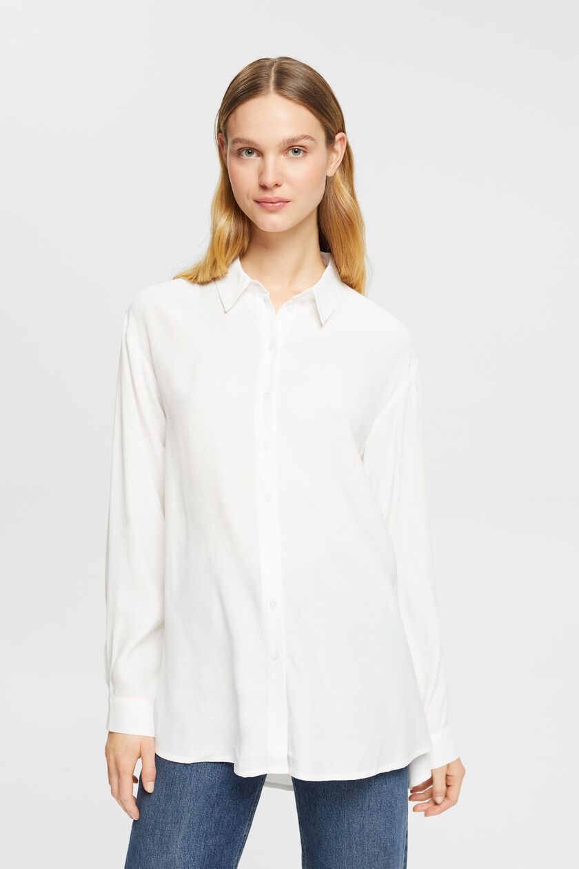Shirt blouse, LENZING™ ECOVERO™