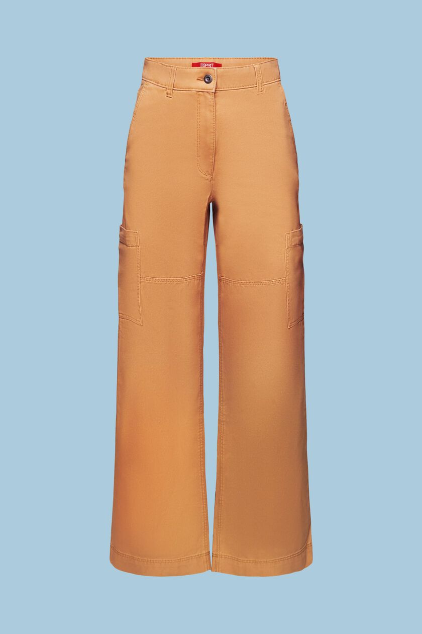 Wide-Leg Cargo Pants