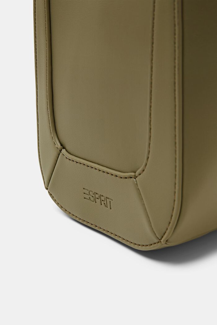Faux Leather Crossbody Phone Bag, OLIVE, detail image number 1