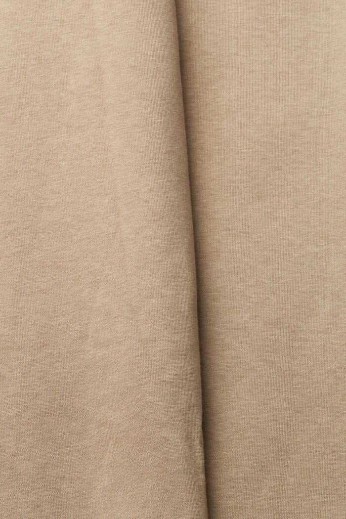 Relaxed fit tracksuit bottoms, PALE KHAKI, detail image number 6