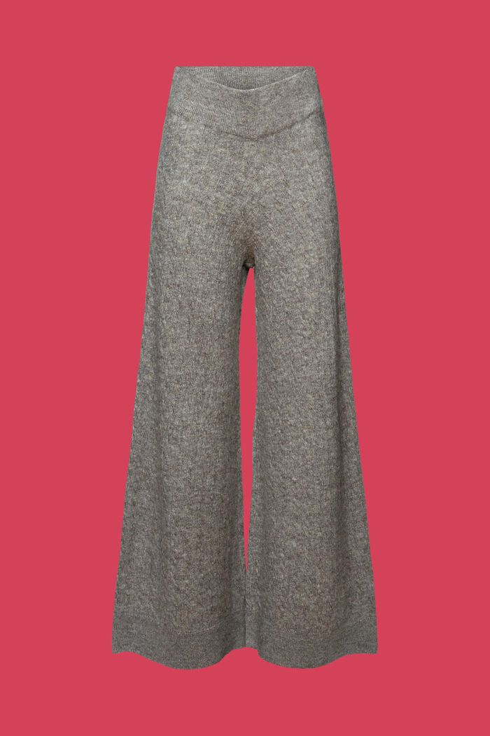 Cable knit trousers, MEDIUM GREY 5, detail image number 7