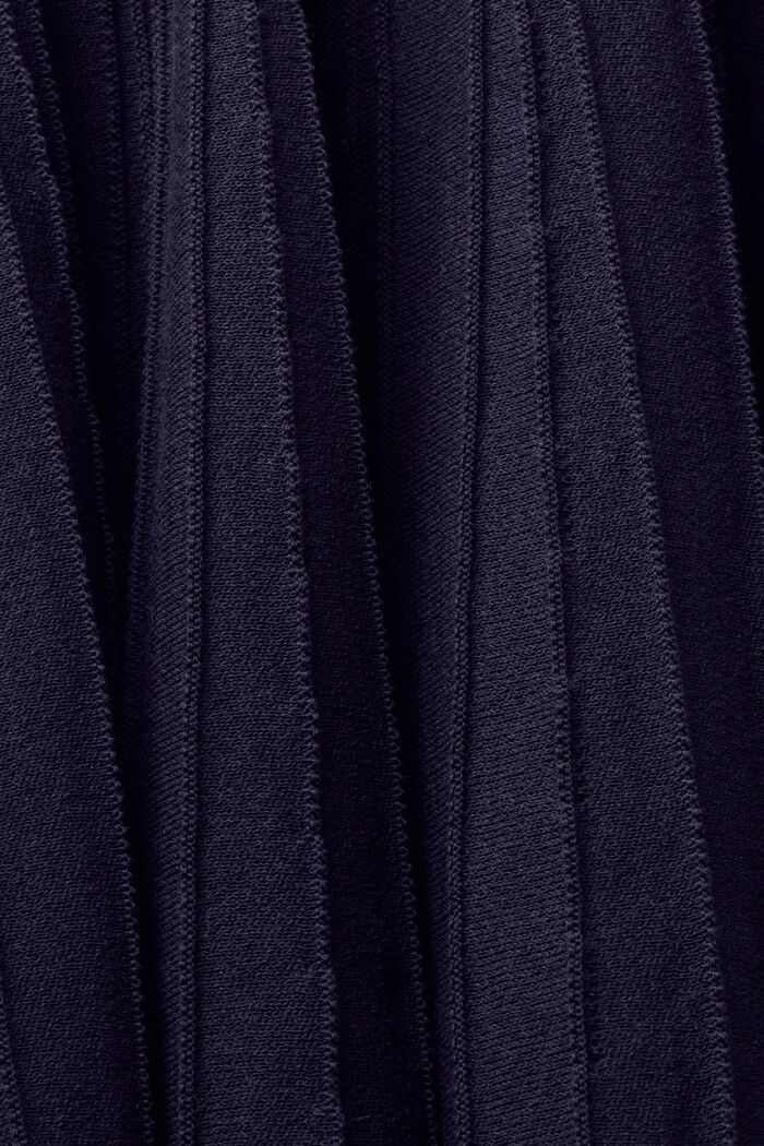 Pleated A-Line Mini Skirt, NAVY, detail image number 5