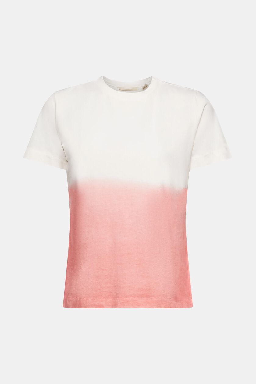 Ombre t-shirt made of cotton