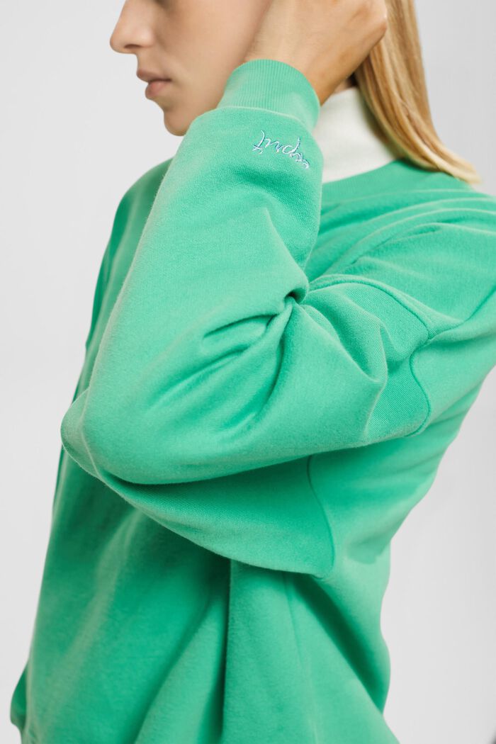 Relaxed fit Sweatshirt, GREEN, detail image number 0