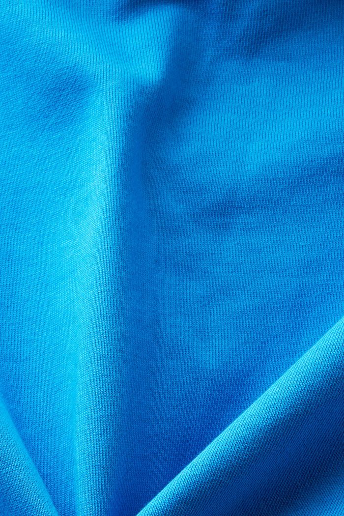 Embroidered Logo Hoodie, BLUE, detail image number 5