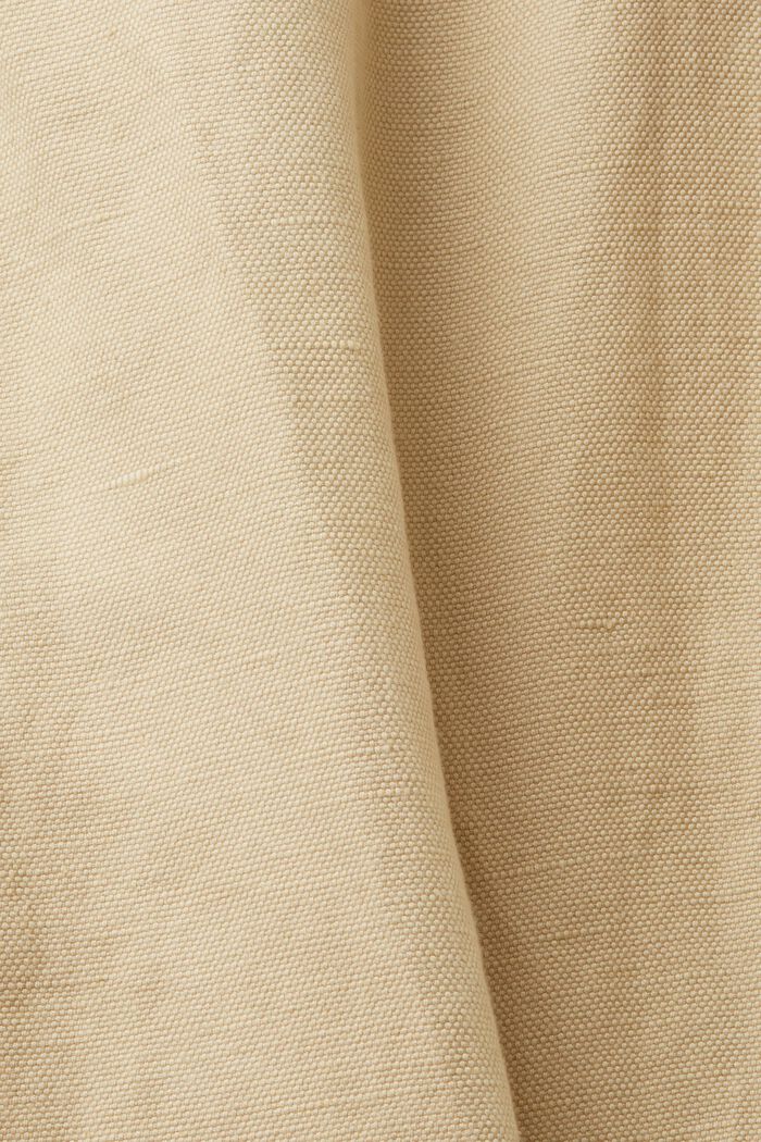 Cargo trousers, cotton-linen blend, SAND, detail image number 6