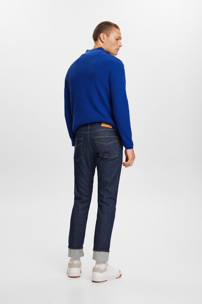Mid-Rise Slim Jeans, BLUE RINSE, detail image number 3
