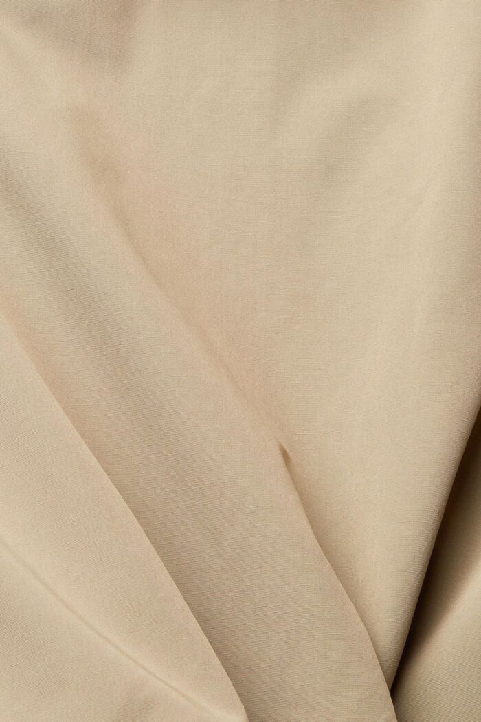 Trench coat with belt, PALE KHAKI, detail image number 1