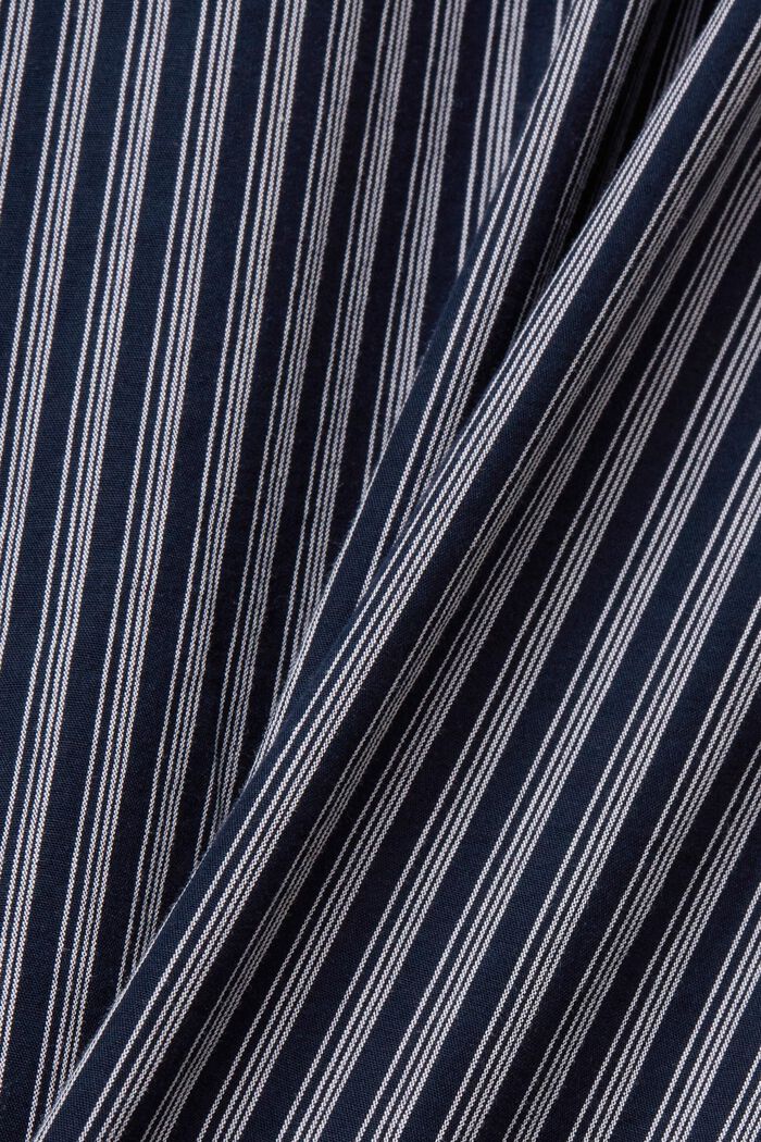 Striped sustainable cotton shirt, NAVY, detail image number 5