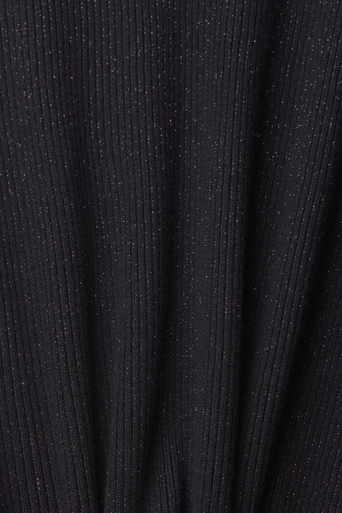 Sparkly midi skirt, BLACK, detail image number 1