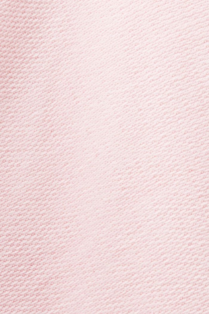 Short-Sleeve Crewneck Sweater, PASTEL PINK, detail image number 5