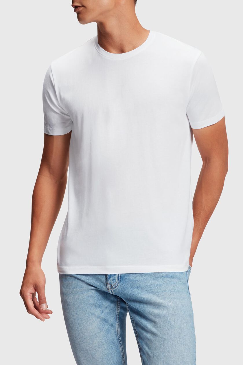 Two-pack crewneck cotton t-shirts