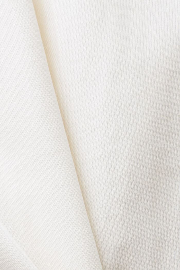 Unisex Logo Cotton Jersey T-Shirt, OFF WHITE, detail image number 6