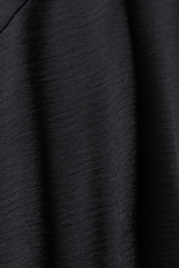 Blouse with cut-out, BLACK, detail image number 6