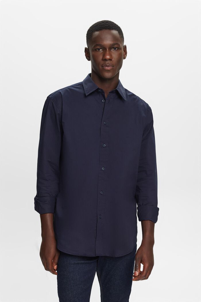 Button-Down Shirt, NAVY, detail image number 0