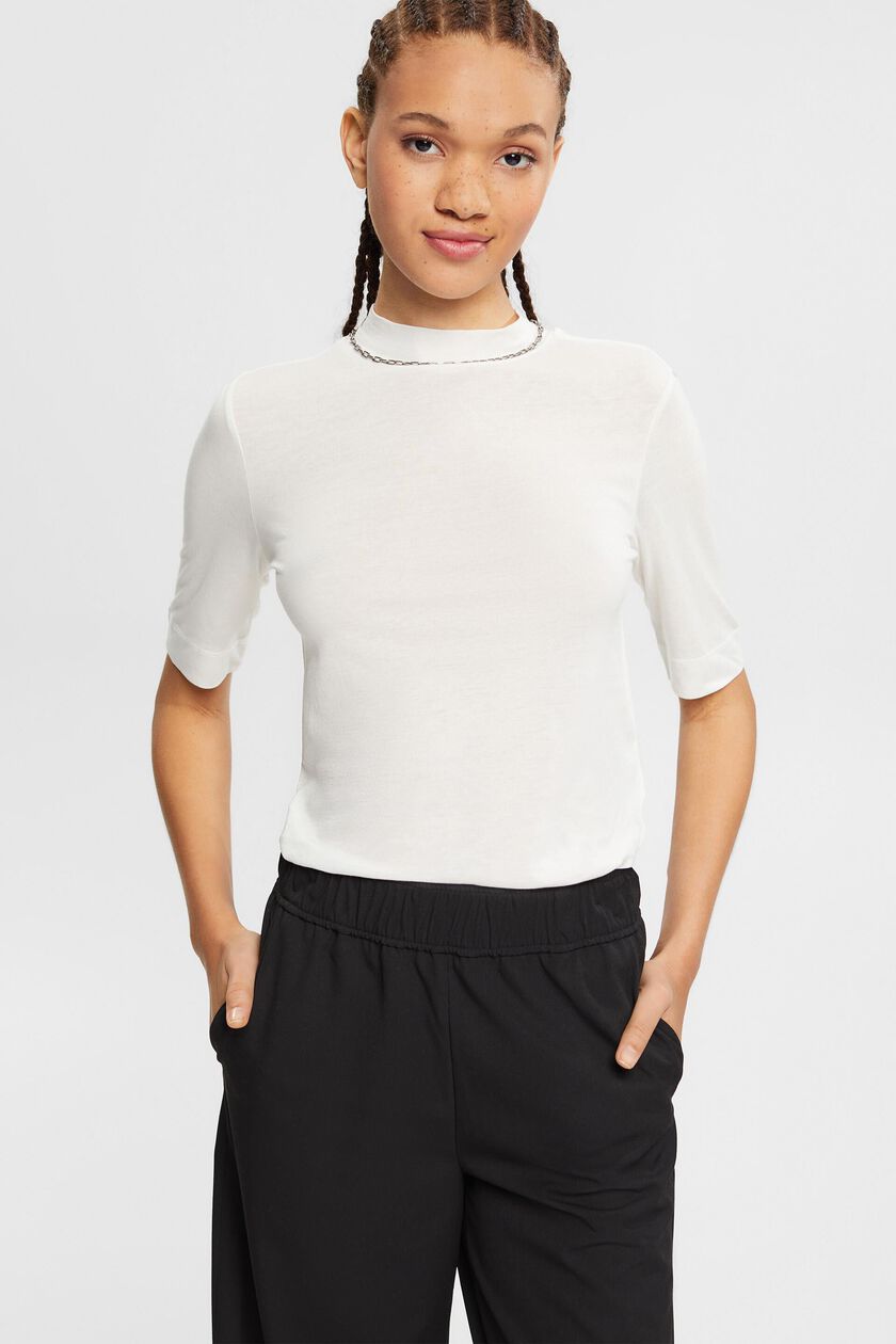 Cotton-Blend Jersey T-shirt