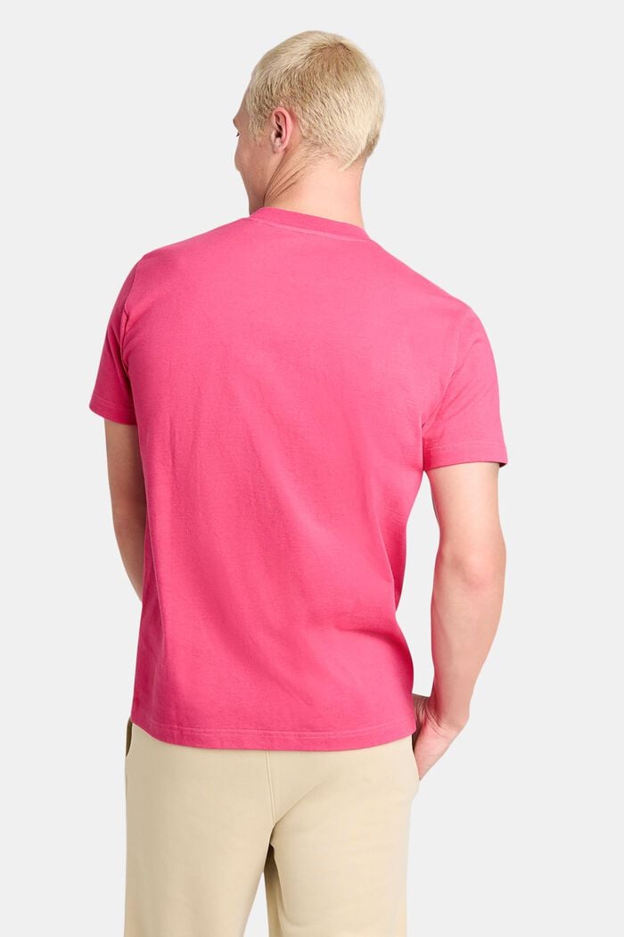 Unisex Logo Cotton Jersey T-Shirt, PINK FUCHSIA, detail image number 2