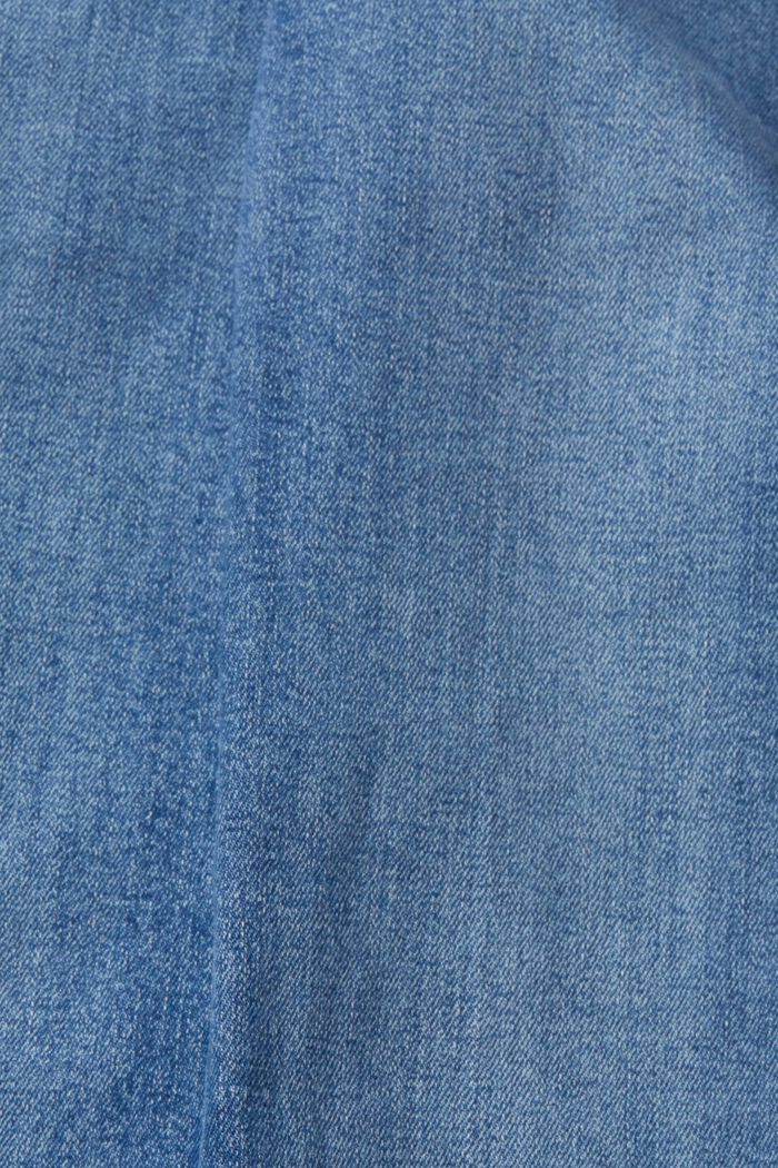 Mid-rise kick flare jeans, BLUE MEDIUM WASHED, detail image number 1