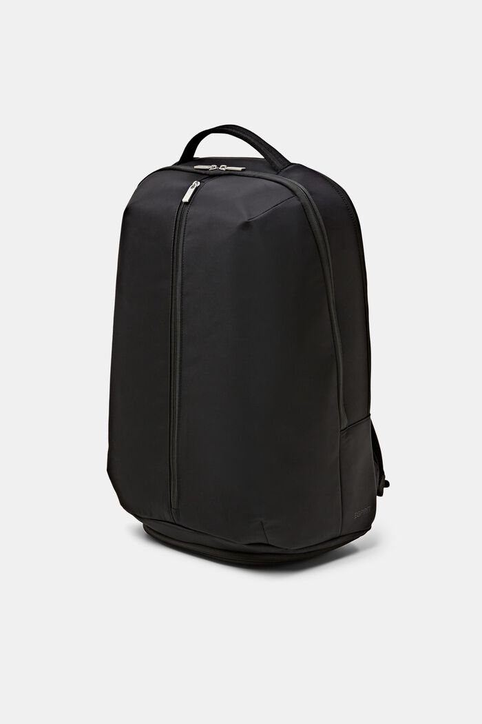 Zipped Duffel Backpack, BLACK, detail image number 2