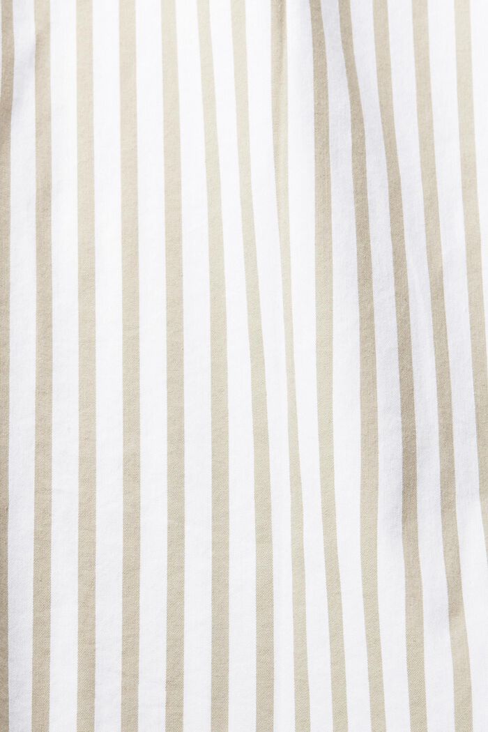 Long striped woven blouse, WHITE 4, detail image number 1