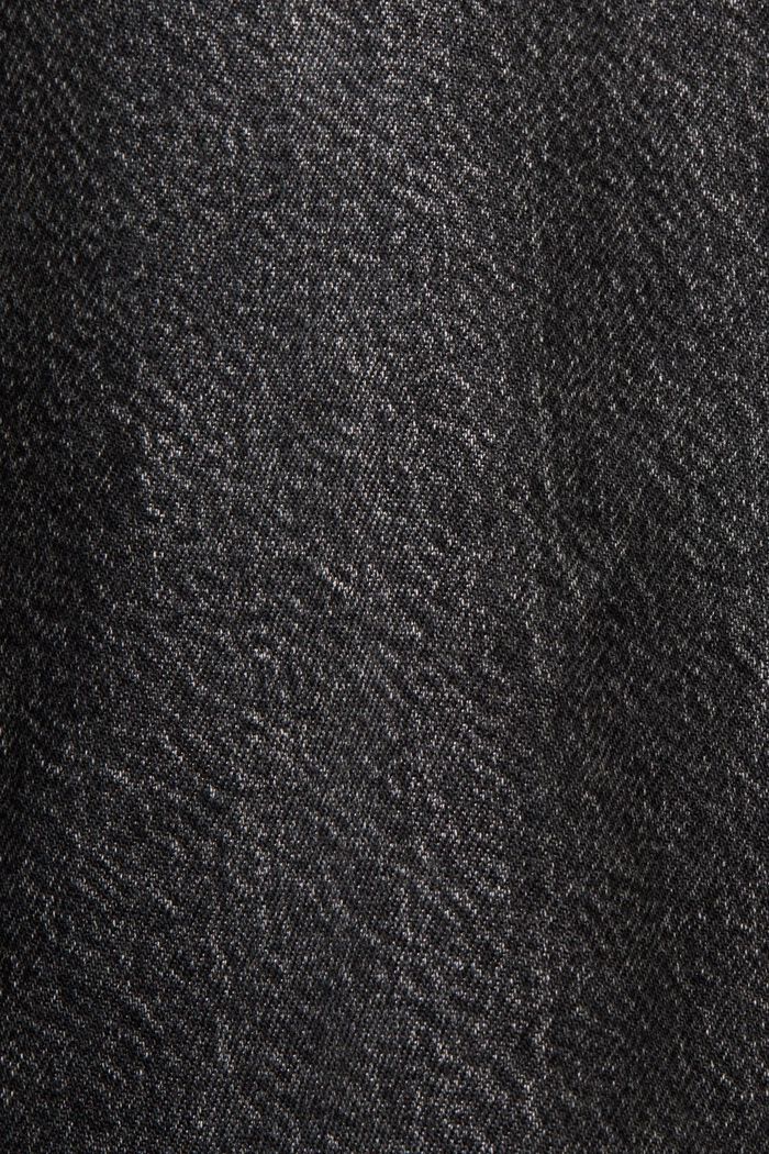 Denim Shirt, BLACK DARK WASHED, detail image number 6