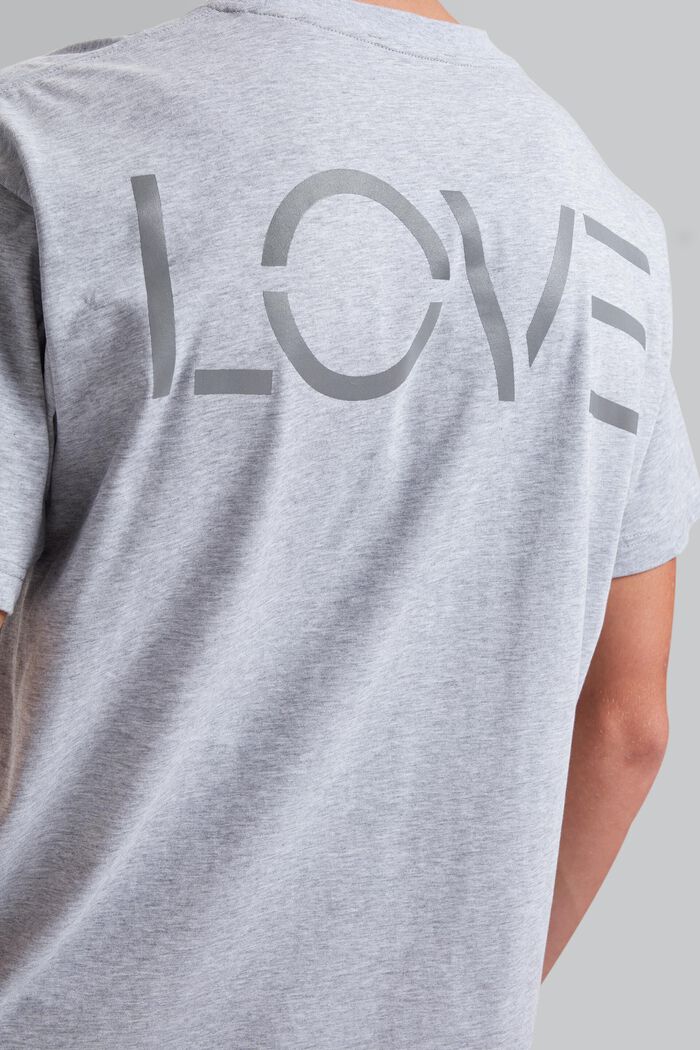 Unisex T-shirt with a back print, LIGHT GREY, detail image number 0
