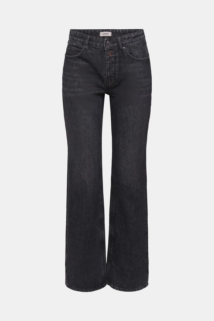Mid-Rise Bootcut Jeans, GREY DARK WASHED, detail image number 2