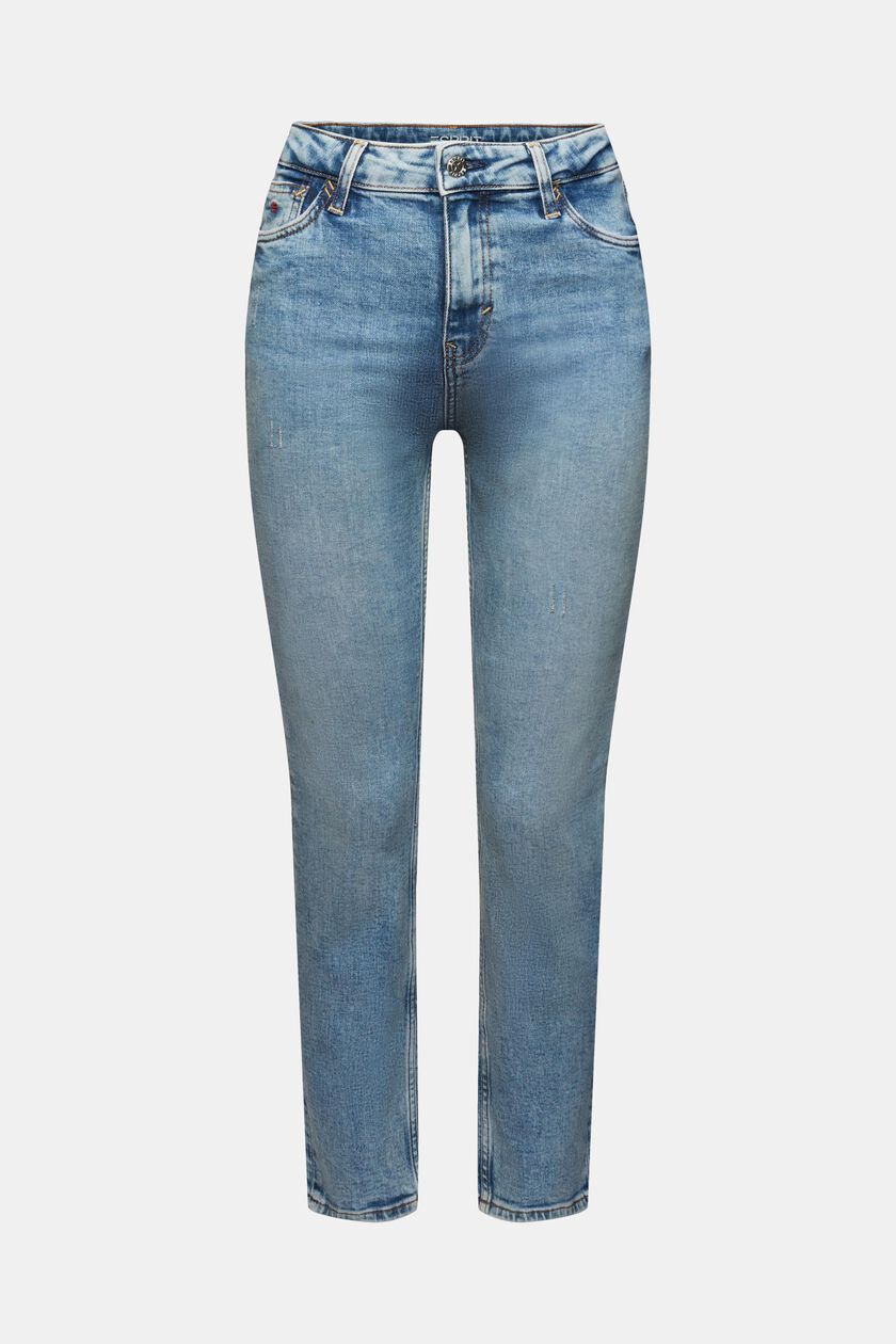 Mid-Rise Slim Stretch Jeans