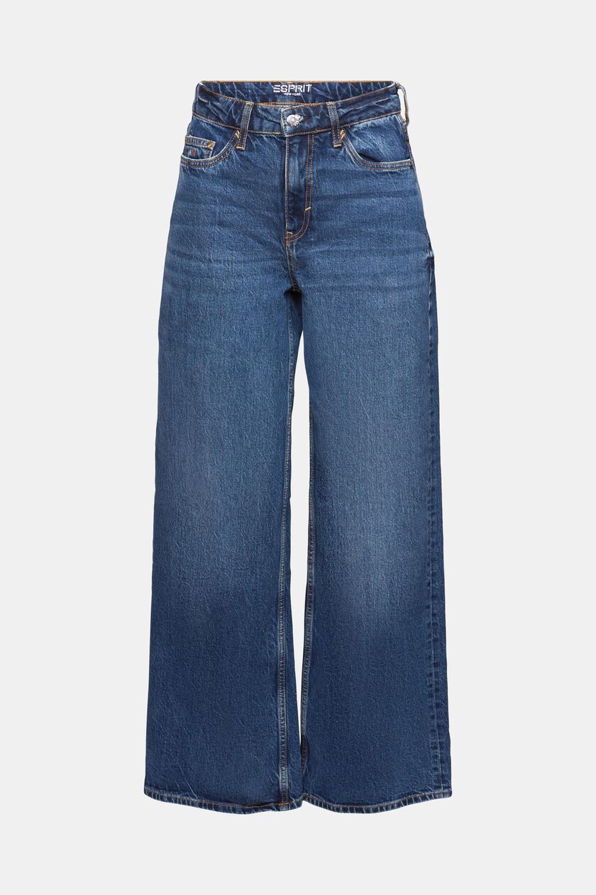 High-Rise Wide-Fit Retro Jeans