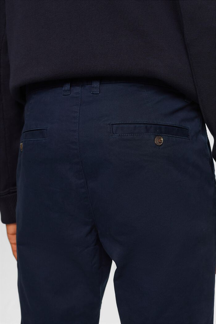 Slim Leg Chino Pants, NAVY, detail image number 4