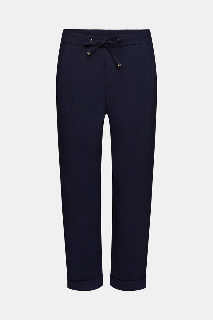 Jogger style trousers, NAVY, detail image number 7