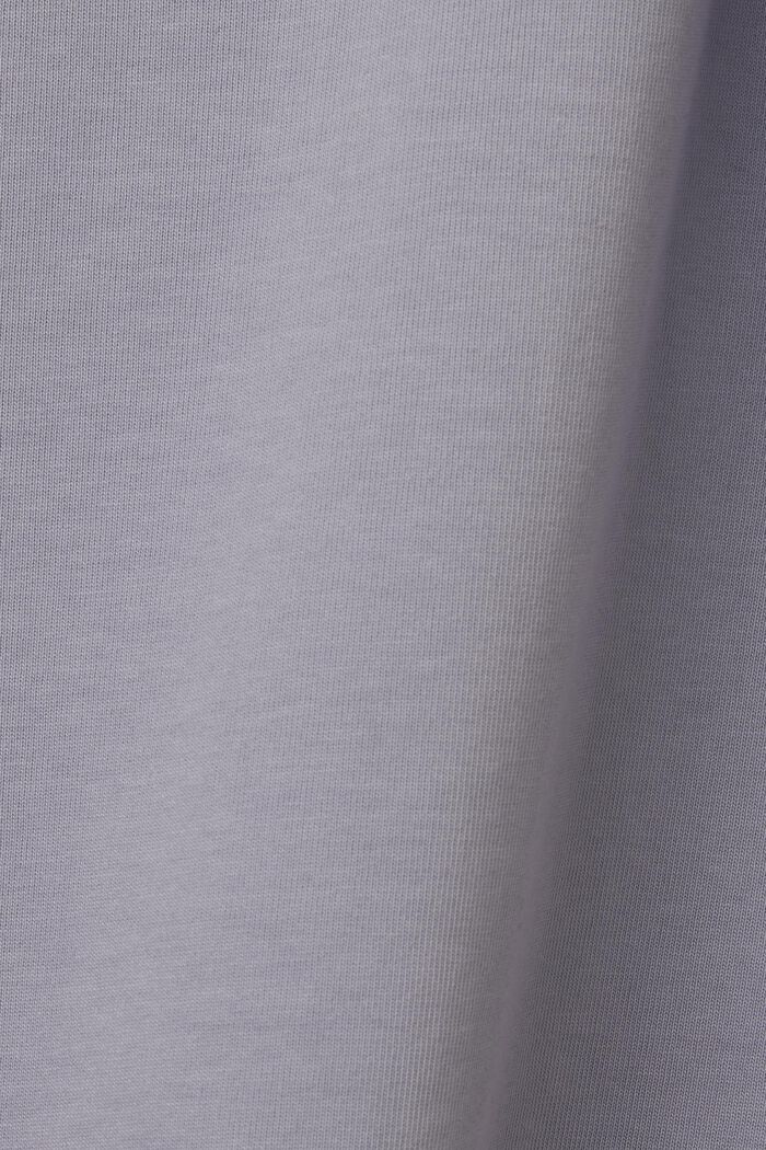 Unisex Logo Cotton Jersey T-Shirt, LIGHT BLUE LAVENDER, detail image number 7