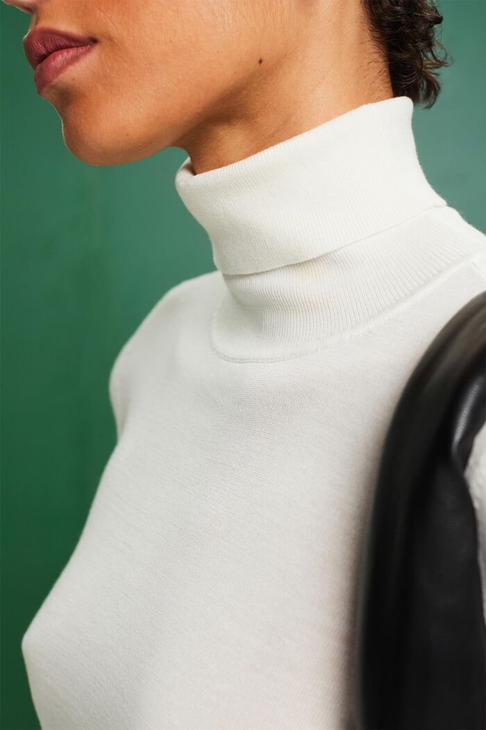Long-Sleeve Turtleneck Sweater, ICE, detail image number 3