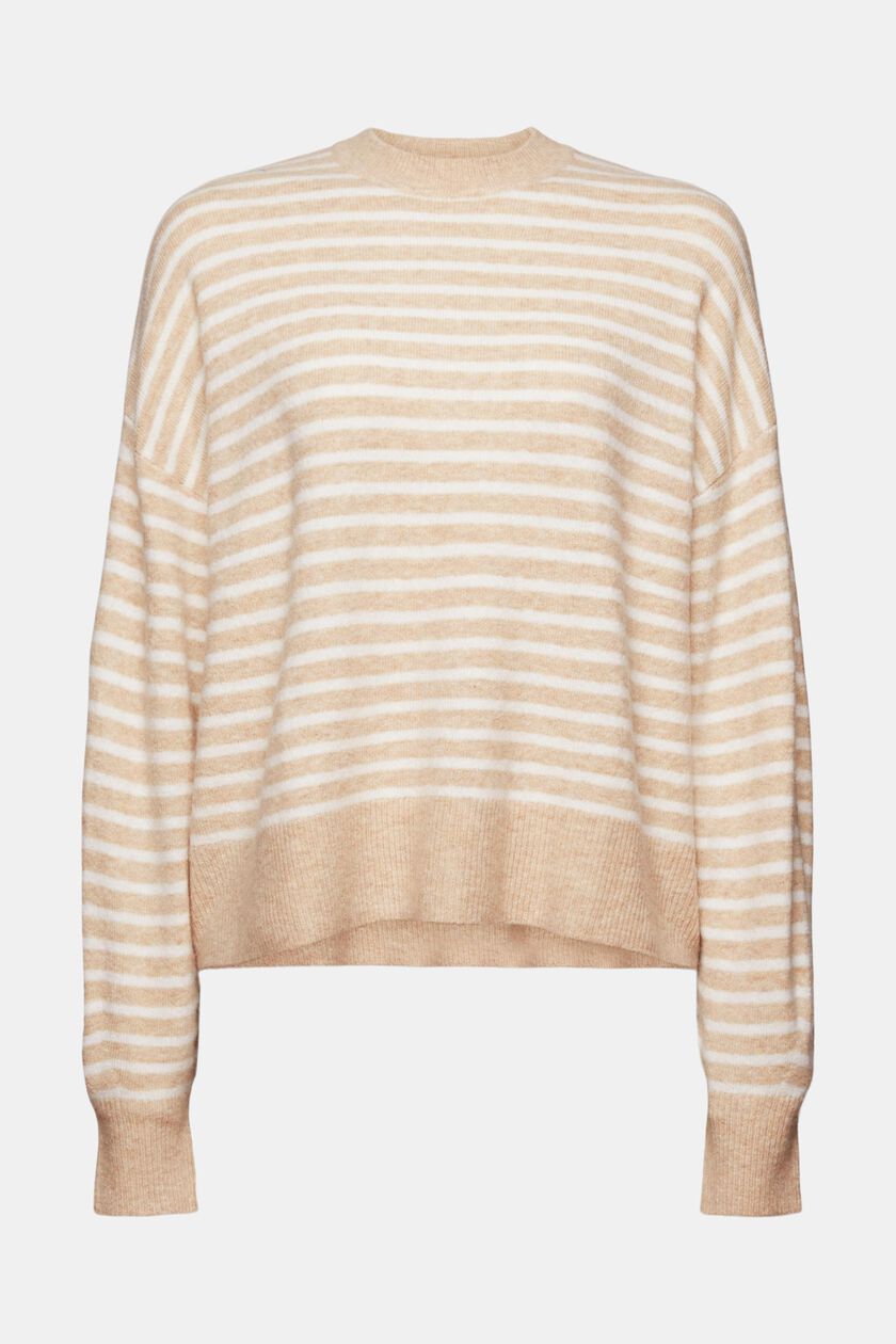 Knit Blouson Sleeve Sweater
