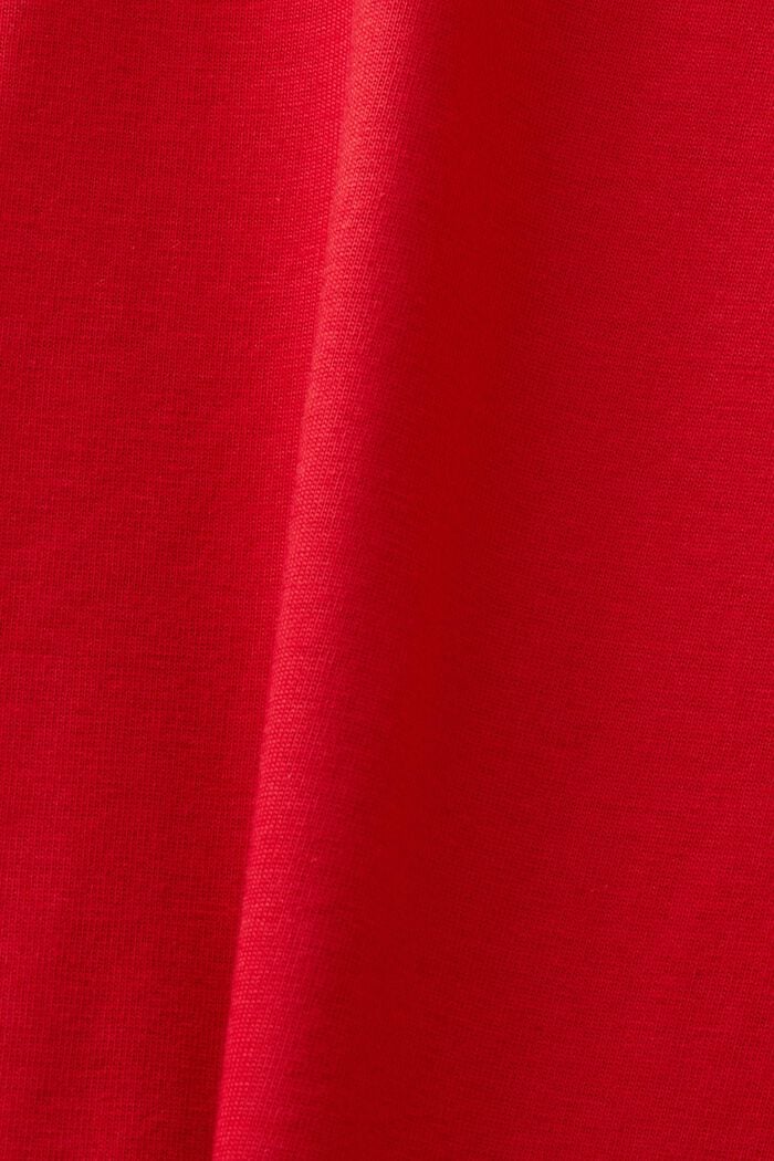 Logo Short Sleeve T-Shirt, DARK RED, detail image number 4