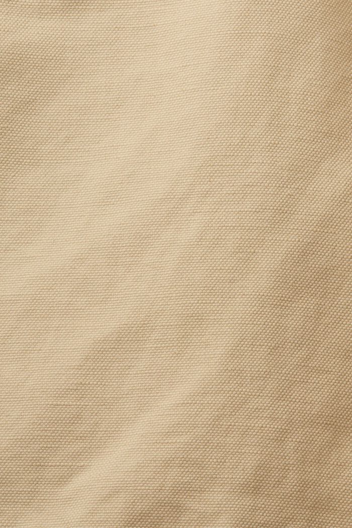 Bermuda shorts, cotton-linen blend, SAND, detail image number 6