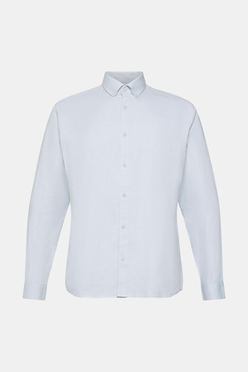 Slim fit button-down shirt