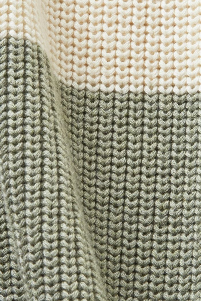 Striped Crewneck Sweater, ICE, detail image number 5