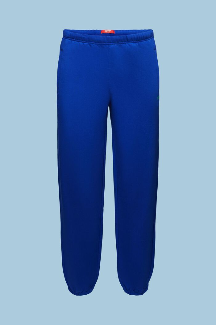 Cotton Fleece Logo Sweatpants, BRIGHT BLUE, detail image number 6