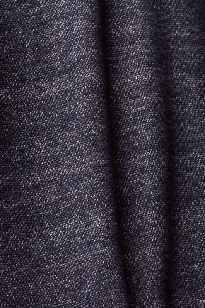 Crewneck Sweater, NAVY, detail image number 5