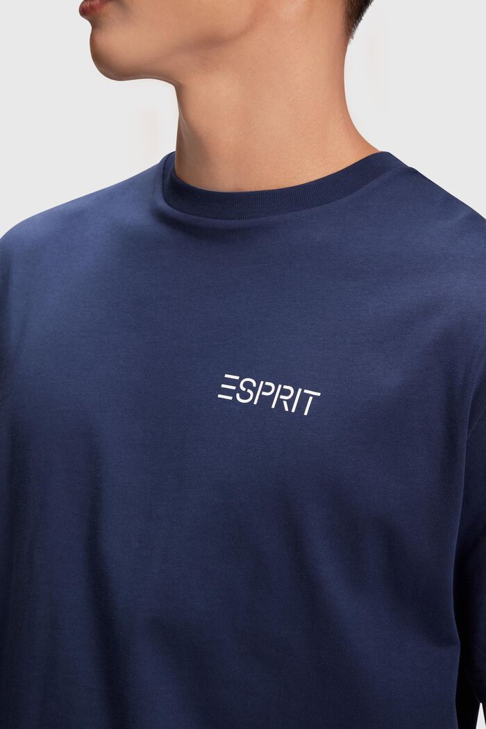 Seoul Edition print t-shirt, NAVY, detail image number 2