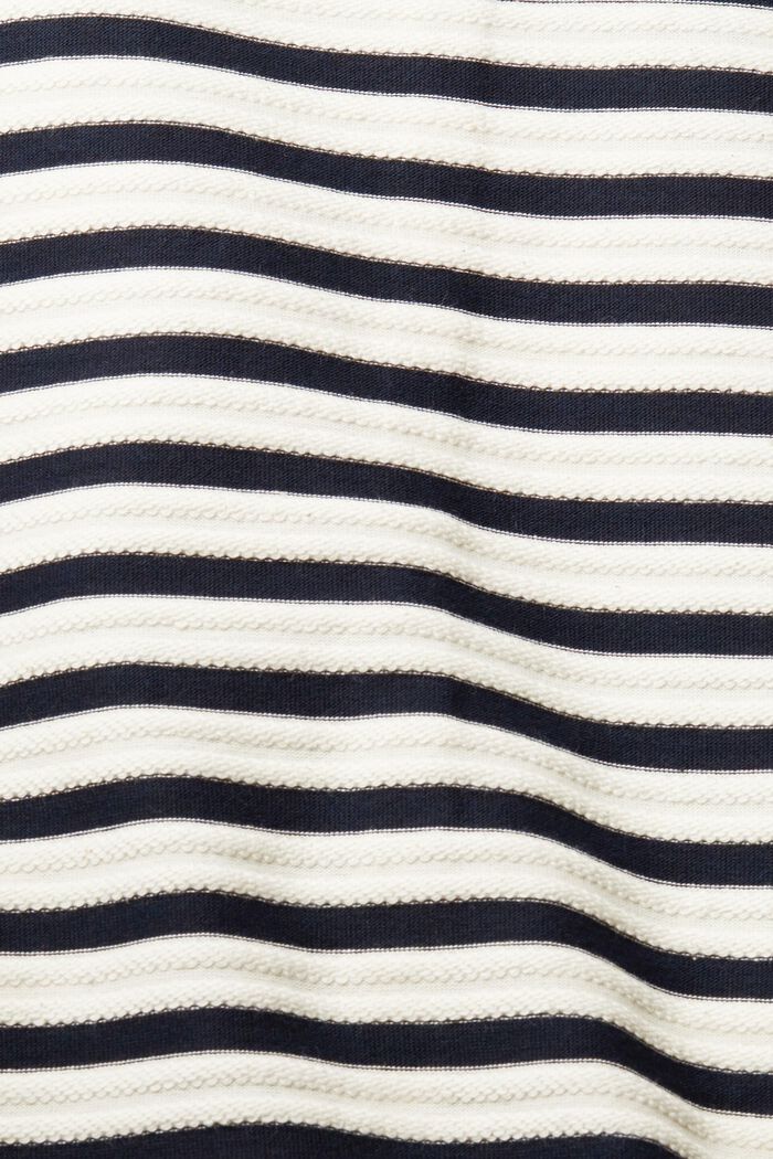 Striped cardigan, NAVY, detail image number 1