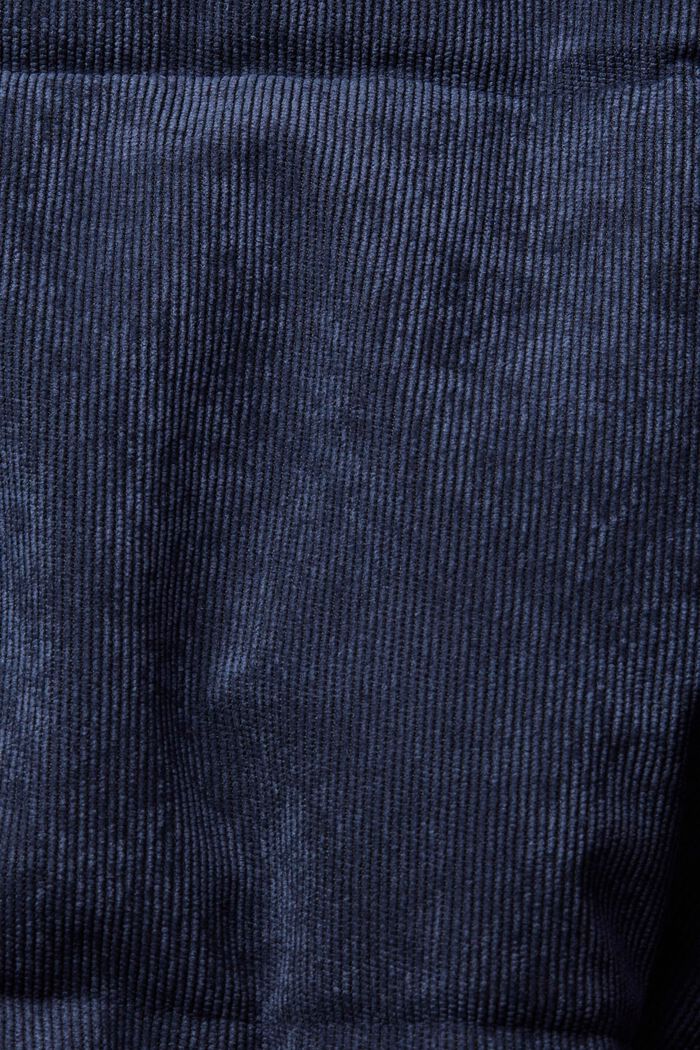 Corduroy puffer jacket, NAVY, detail image number 5