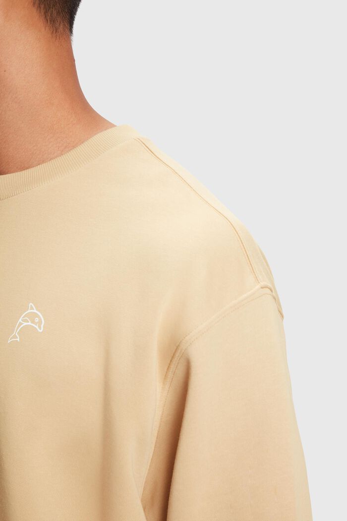 Color Dolphin Sweatshirt, SAND, detail image number 2