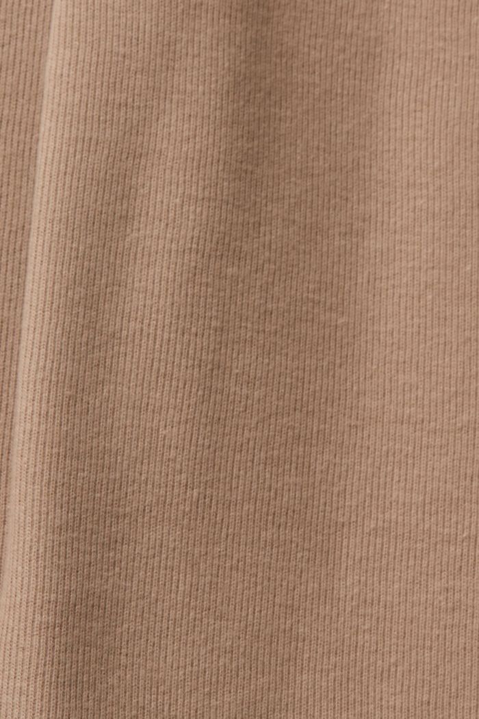 High-rise knitted jogger style trousers, TAUPE, detail image number 1