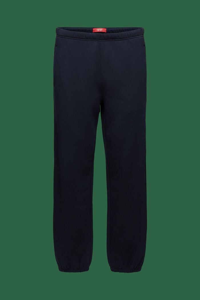 Cotton Fleece Logo Sweatpants, NAVY, detail image number 7