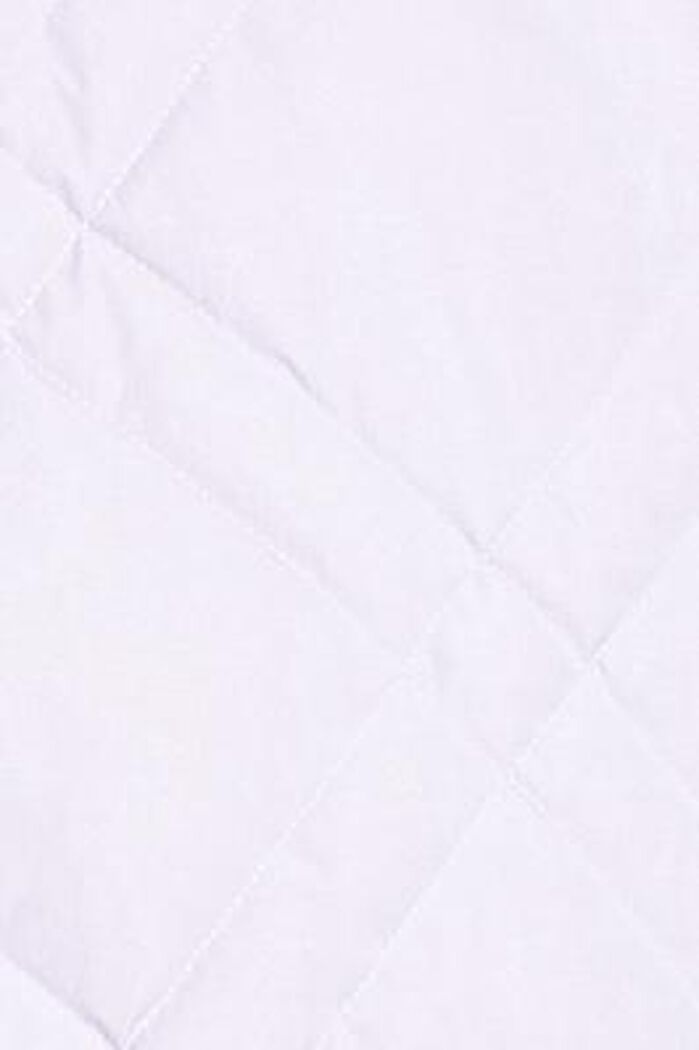 Detachable Sleeve Reversible Quilted Jacket, LAVENDER, detail image number 6