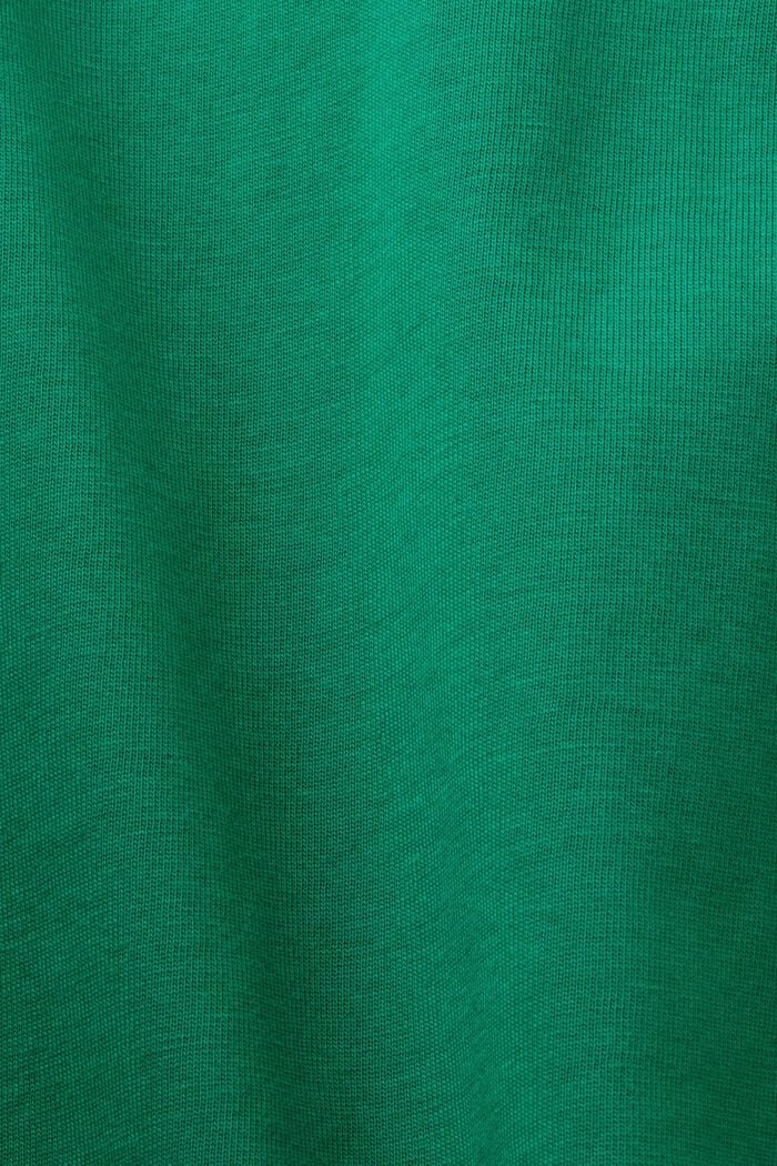 Graphic Cotton Jersey T-Shirt, DARK GREEN, detail image number 5