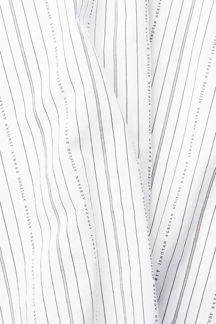Shirt with striped pattern, WHITE, detail image number 1